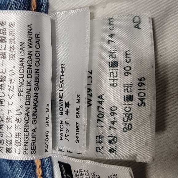 Levi's 501 CT 29X32 Button Fly Medium Wash Denim Blue Jeans Gently Used Cond - Picture 10 of 16